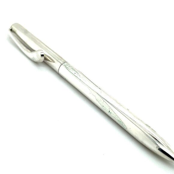 Tiffany & Co Estate Ballpoint Pen 5" Silver TIF423 - Picture 1 of 6